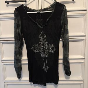 Crash & Burn blouse
